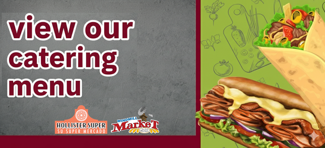 view our catering menu